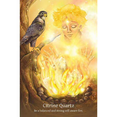Карти Оракул Кристалів Шамана - Shamanic Crystals Oracle. Blue Angel