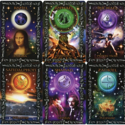 Карти Оракул Сигіли Ангельського Серця - Angel Heart Sigils Oracle. Findhorn Press