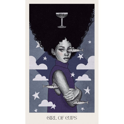 Карти Таро Нової Відьми - Nova Witch Tarot. Blue Angel