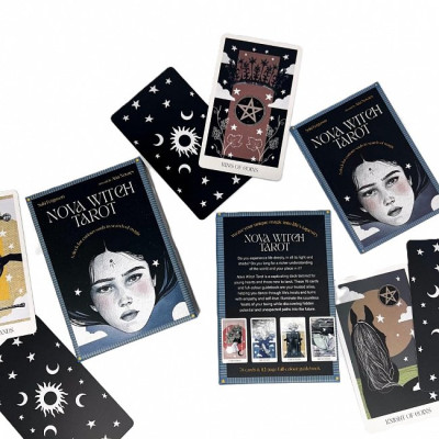 Карти Таро Нової Відьми - Nova Witch Tarot. Blue Angel