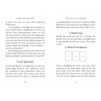 Карти Оракул Ангельських Вібрацій - Angelic Vibrations Oracle. Findhorn Press