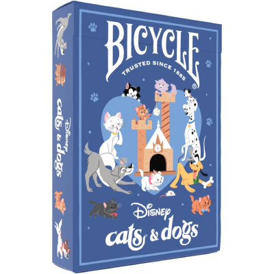 Карти гральні Коти та Собаки Дісней - Disney Cats and Dogs. Bicycle