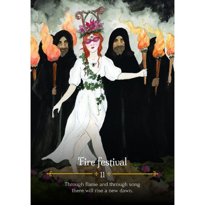 Карти Оракул Пора року відьми Бельтайн - Seasons of the Witch. Beltane Oracle. Rockpool Publishing