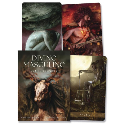 Карти Оракул Божественного Чоловічого Зцілення - Divine Masculine Healing Oracle. Llewellyn