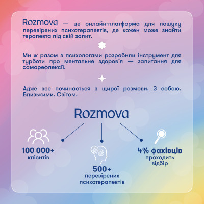 Картки саморефлексії Розмова з собою. ORNER x Rozmova