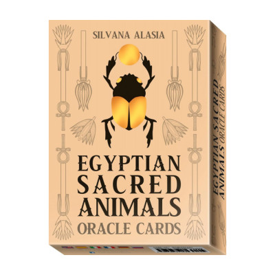 Карти Оракул Священних Тварин Єгипту - Egyptian Sacred Animals Oracle. Lo Scarabeo