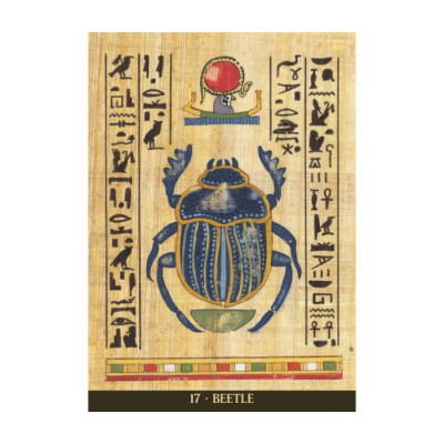 Карти Оракул Священних Тварин Єгипту - Egyptian Sacred Animals Oracle. Lo Scarabeo