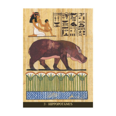 Карти Оракул Священних Тварин Єгипту - Egyptian Sacred Animals Oracle. Lo Scarabeo