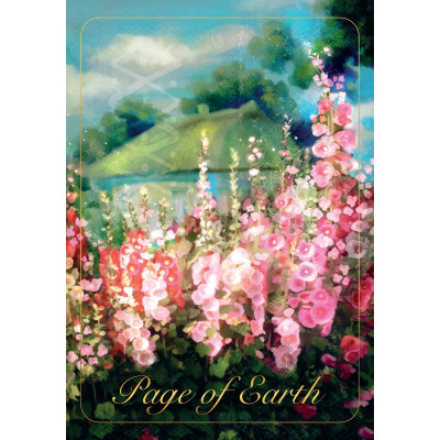 Карти Таро Українське: Квітка Чарівної Папороті - The Ukrainian Tarot: Flower of the Magic Fern. REDfeather