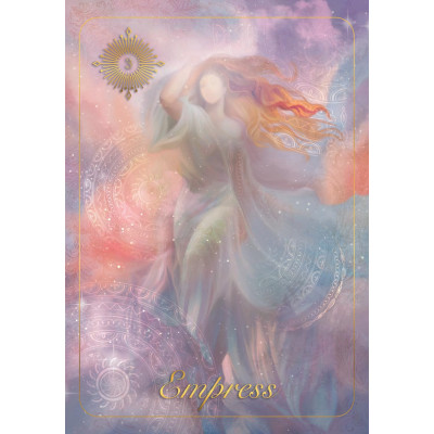 Карти Таро Українське: Квітка Чарівної Папороті - The Ukrainian Tarot: Flower of the Magic Fern. REDfeather