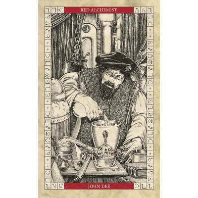 Карти Оракул Джона Ді: Мудрість від мага королеви Єлизавети - The John Dee Oracle: Wisdom from Queen Elizabeth's Magician. REDfeather