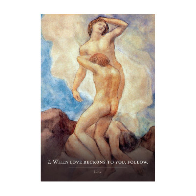 Карти Оракул Пророк Кахліла Гібрана - Kahlil Gibran's the Prophet Oracle Card Set. Blue Angel