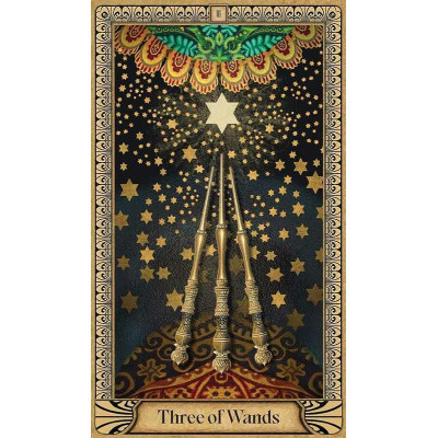 Карти Таро Містична психея - Mystic Psyche Tarot Rockpool Publishing Золотий зріз