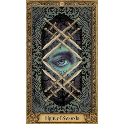 Карти Таро Містична психея - Mystic Psyche Tarot Rockpool Publishing Золотий зріз