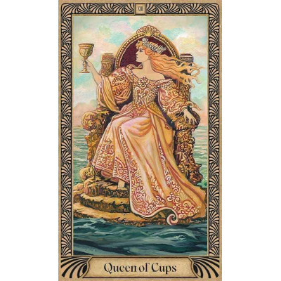 Карти Таро Містична психея - Mystic Psyche Tarot Rockpool Publishing Золотий зріз