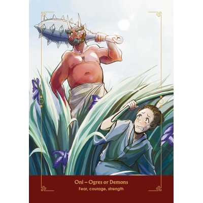 Карти Оракул Йокай. Духи та міфи Японії - The Yokai Oracle Deck Wisdom and Guidance from the Spirits of Japan
