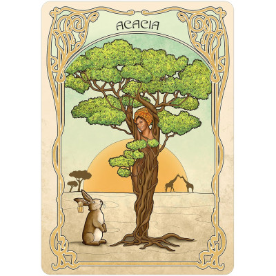 Карти Оракул Квіткових Легенд - Flower Folklore Oracle 44 картки U.S. Games Systems