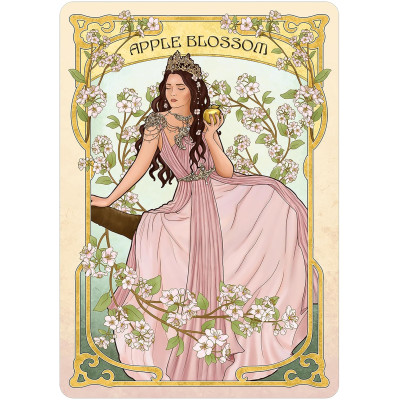 Карти Оракул Квіткових Легенд - Flower Folklore Oracle 44 картки U.S. Games Systems