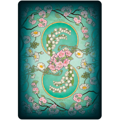 Карти Оракул Квіткових Легенд - Flower Folklore Oracle 44 картки U.S. Games Systems