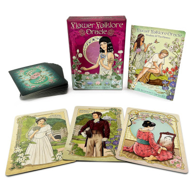 Карти Оракул Квіткових Легенд - Flower Folklore Oracle 44 картки U.S. Games Systems