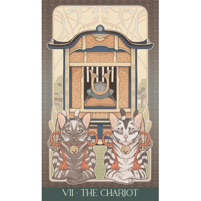 Карти таро Японське Арт нуво Преміум Lo Scarabeo - Japanese Art Nouveau Tarot Premium Lo Scarabeo