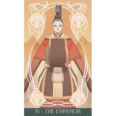 Карти таро Японське Арт нуво Преміум Lo Scarabeo - Japanese Art Nouveau Tarot Premium Lo Scarabeo