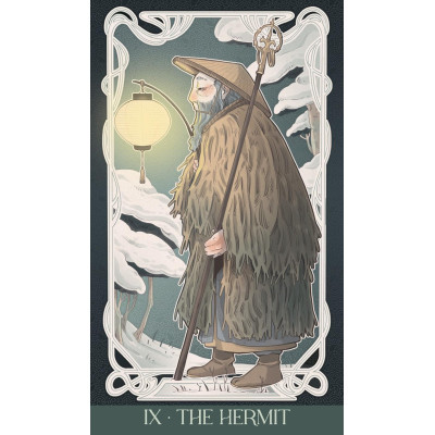 Карти таро Японське Арт нуво Преміум Lo Scarabeo - Japanese Art Nouveau Tarot Premium Lo Scarabeo