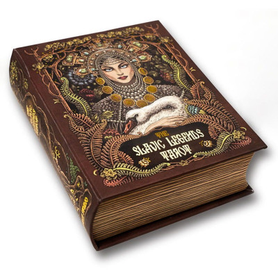 Таро Славянские Легенды (The Slavic Legends Tarot), 12 см, чёрные срезы