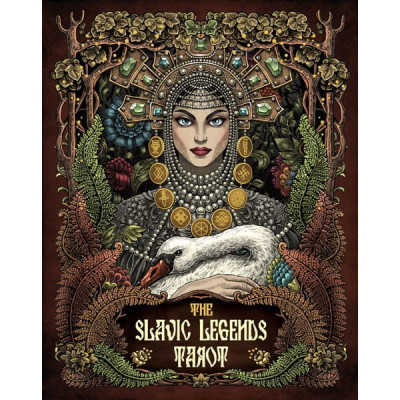 Таро Славянские Легенды (The Slavic Legends Tarot), 12 см, чёрные срезы