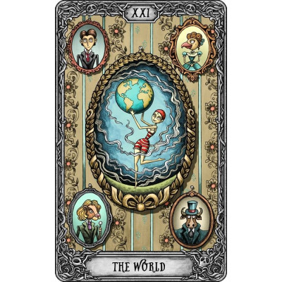 Таро Тёмный Особняк (The Dark Mansion Tarot), большая версия 14 см