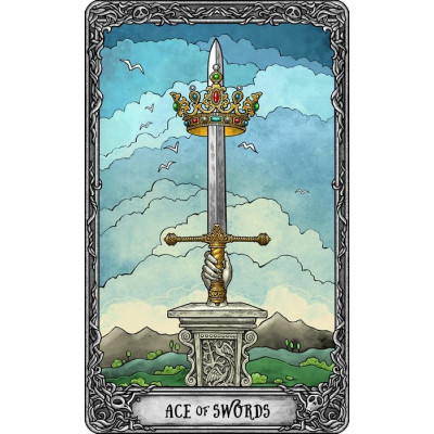 Таро Тёмный Особняк (The Dark Mansion Tarot), большая версия 14 см