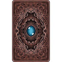 Таро Тёмный Особняк (The Dark Mansion Tarot), стандартная версия 12 см, 4-е издание, золотые срезы