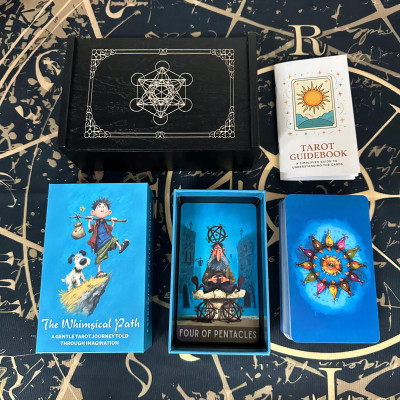 Карти Таро Німфа у дерев'яній коробці (Nymph Tarot)