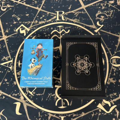 Карти Таро Німфа у дерев'яній коробці (Nymph Tarot)