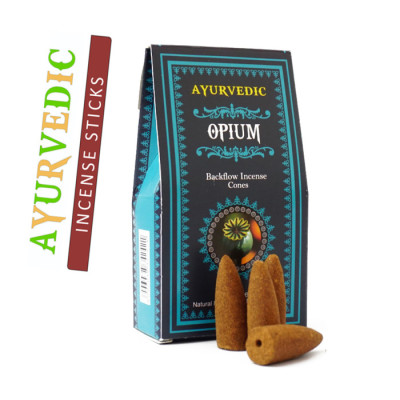 Аромаконуси Ayurvedic BACK FLOW Опіум