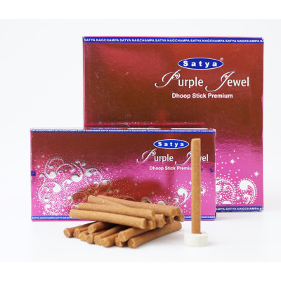 Satya Purple Jewel DHOOP Фиолетовая драгоценность Satya Purple Jewel DHOOP Фиолетовая драгоценность